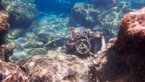 Greece Crete island South Crete Orthi Ammos beach photo