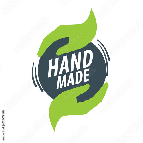 Vector icon handmade on a white background
