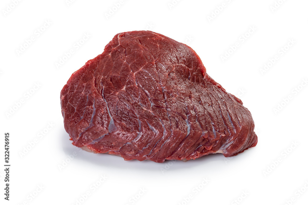 Fototapeta premium Fresh beef isolated on white