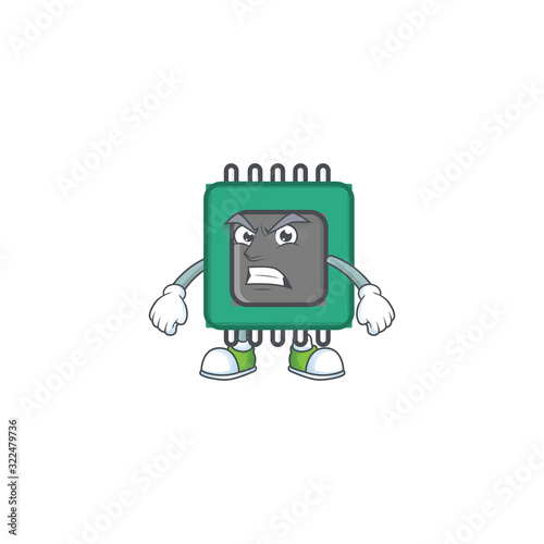 cartoon character of RAM with angry face