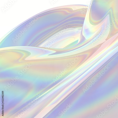 seamless color abstract holographic background with embossed stripes reflecting light