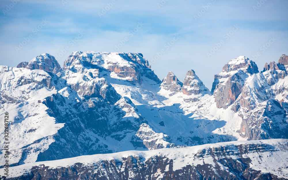 Fototapeta premium Eastern Alps Brenta Dolomites