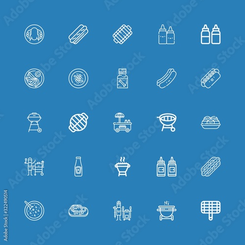 Editable 25 sauce icons for web and mobile