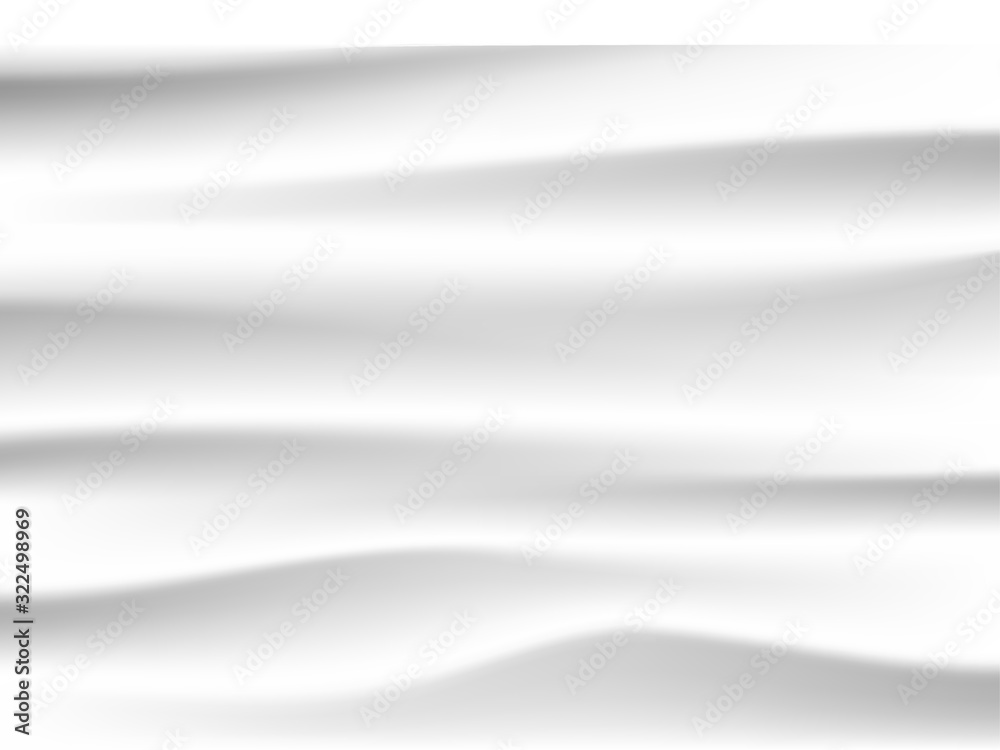 Obraz premium Abstract white fabric texture background.