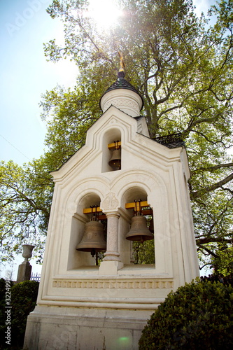 Belfry in the park of the Livadia Palace. photo