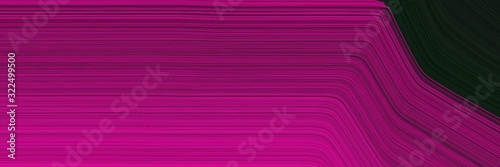 surreal designed horizontal header with purple, dark magenta and very dark pink colors. dynamic curved lines with fluid flowing waves and curves