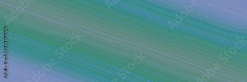 modern header design with blue chill  sea green and cadet blue colors. dynamic curved lines with fluid flowing waves and curves