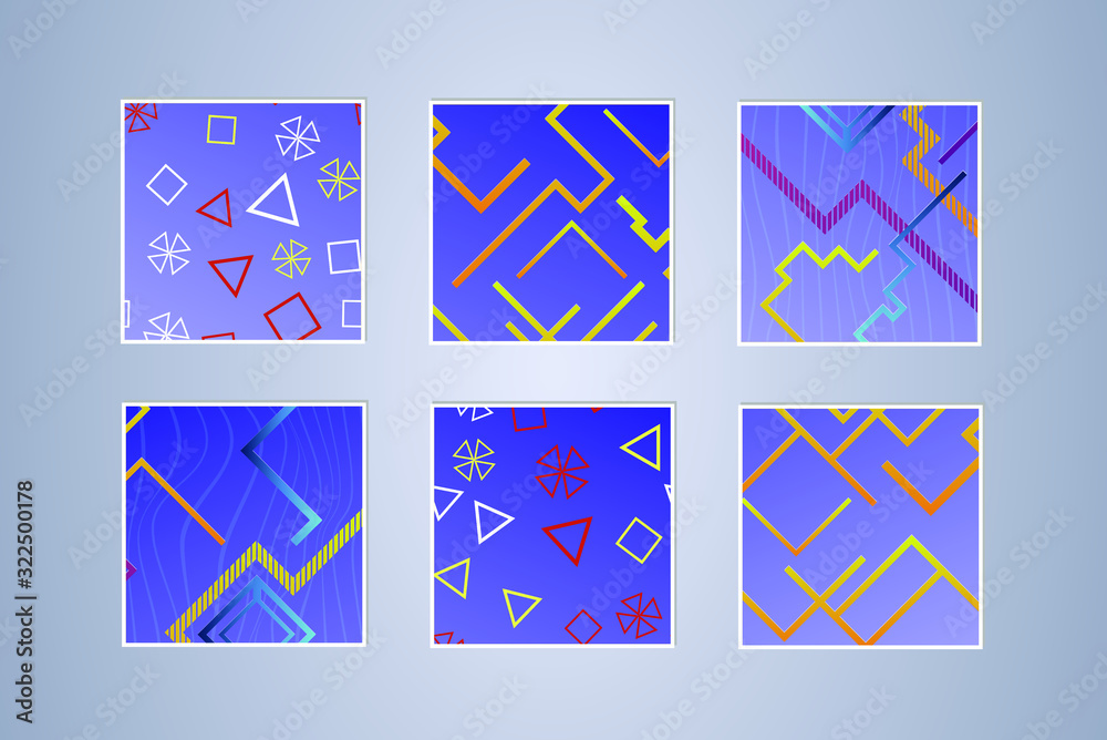 Abstract modern background. Geometric shapes and lines. Colorful gradient vector texture Abstract modern background. Geometric shapes and lines. Colorful gradient vector texture