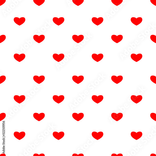 Seamless Hearts pattern. Background in hearts for textiles, fabrics, cotton fabric, covers, wallpaper, print, gift wrapping, postcard, scrapbooking.