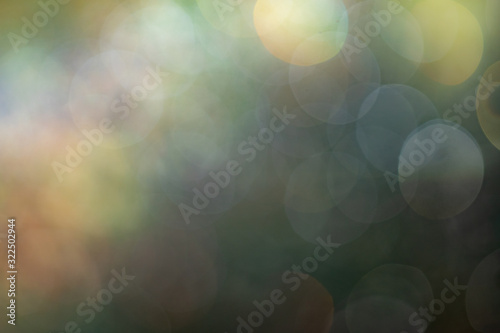 Bokeh of springer water in the garden, use for background