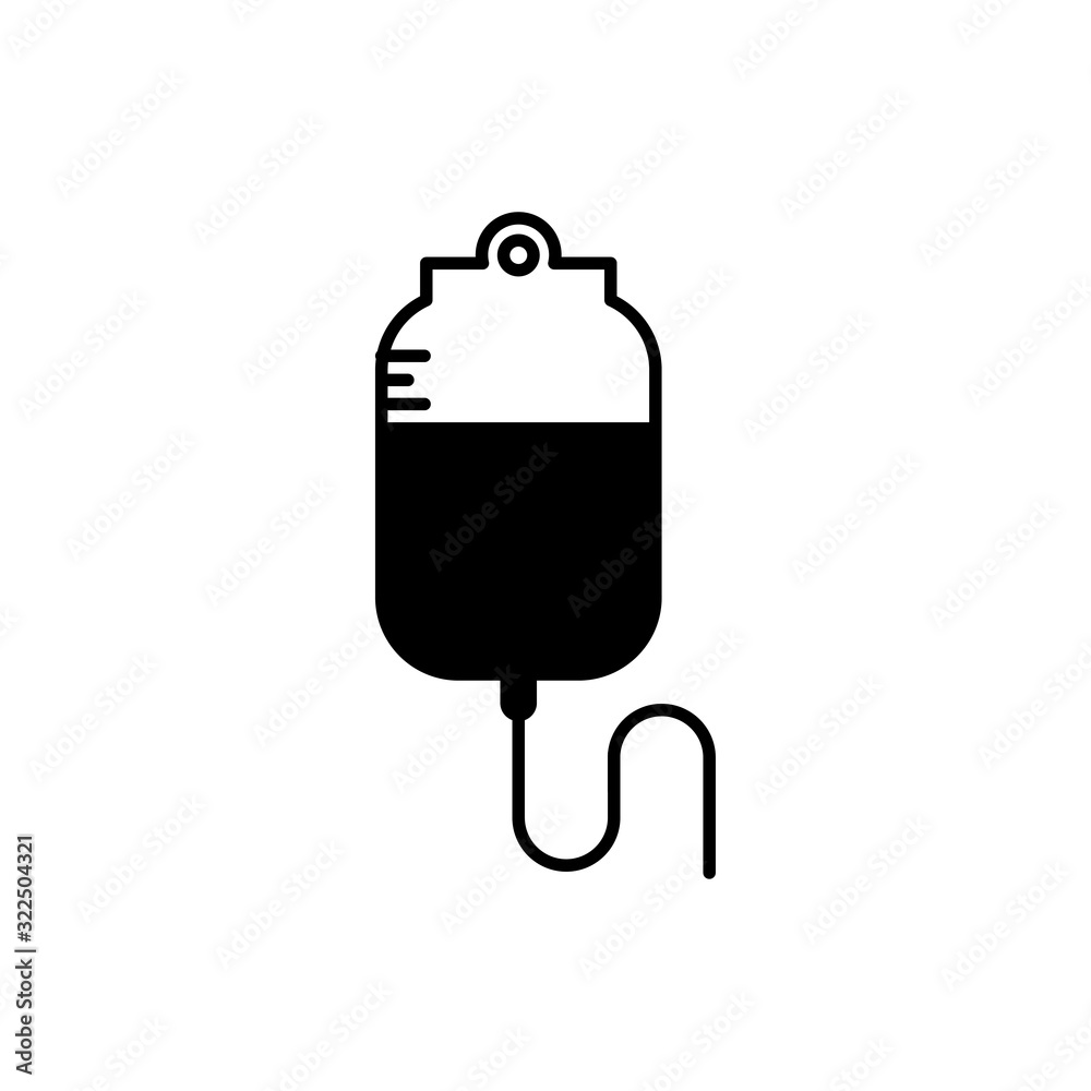 blood bag icon design vector logo template EPS10 blood bag icon design vector logo template EPS10