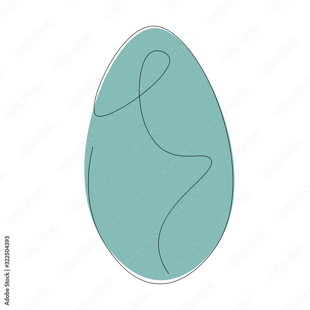 Easter egg cartoon design vector illustration Easter egg cartoon design vector illustration
