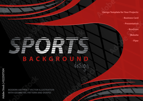 Abstract Background with Re...