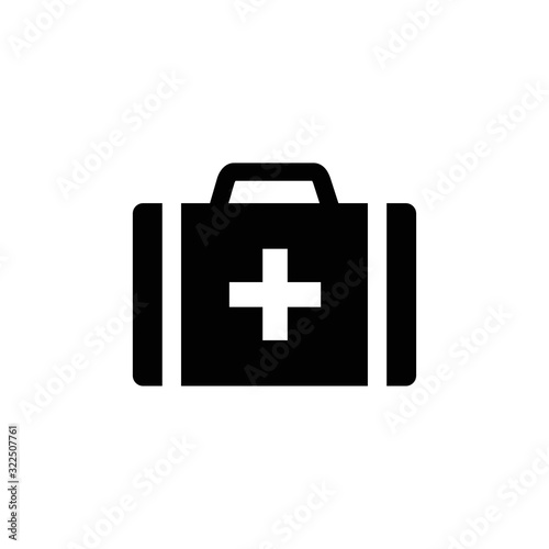first aid box icon design vector logo template EPS 10