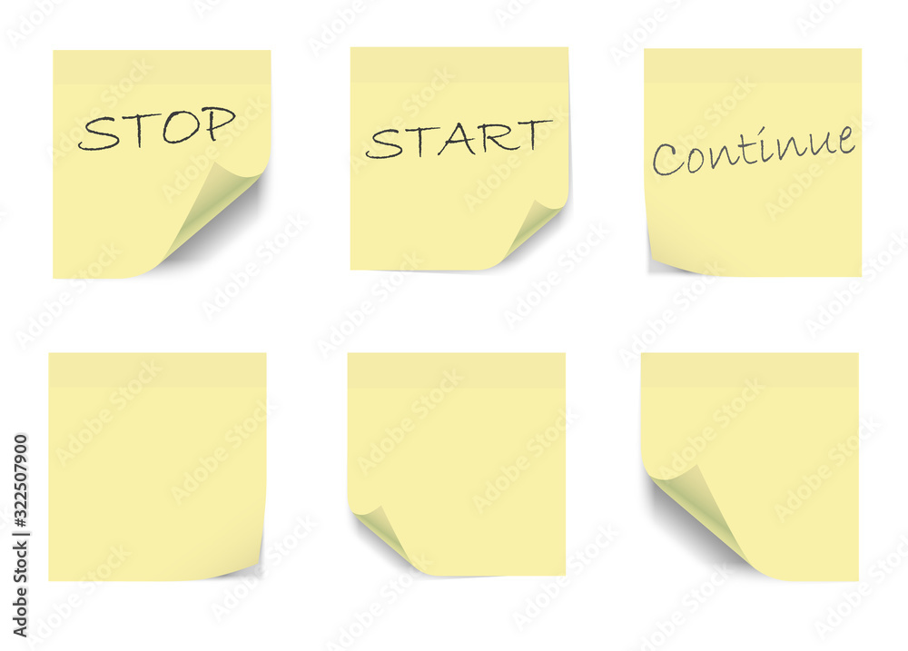 Sticky notes to be used by agile development teams. Sticky notes to be used by agile development teams.