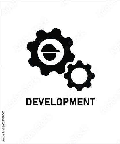 development flat design icon,vector best flat illustration design icon.