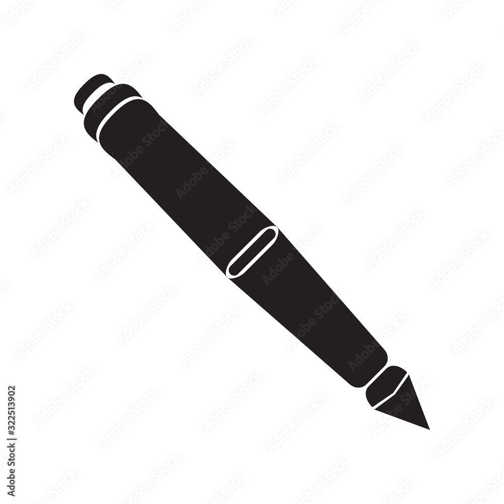ruler pencil pen icon design vector logo template EPS 10 ruler pencil pen icon design vector logo template EPS 10