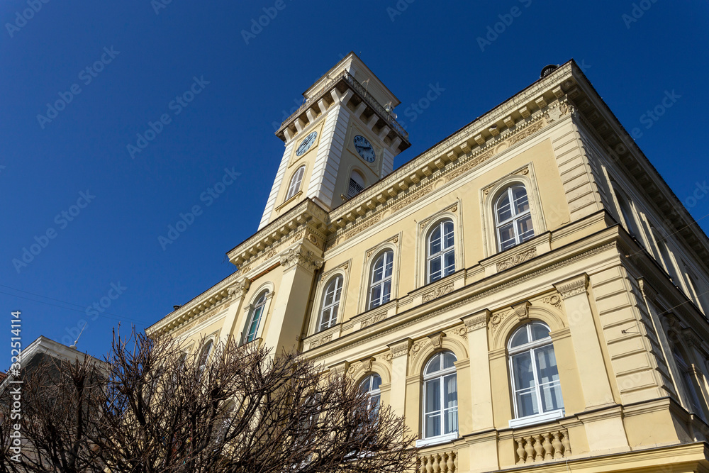 Town hall of Komarno in Slovakia