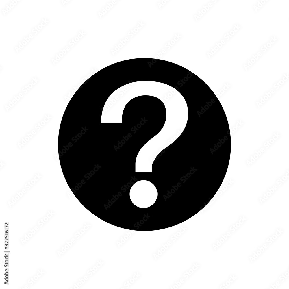 question icon design vector logo template EPS 10 question icon design vector logo template EPS 10