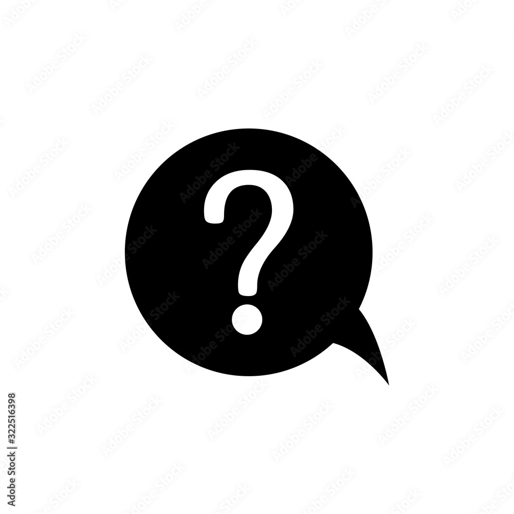 question icon design vector logo template EPS 10 question icon design vector logo template EPS 10