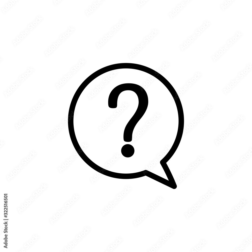 question icon design vector logo template EPS 10 question icon design vector logo template EPS 10