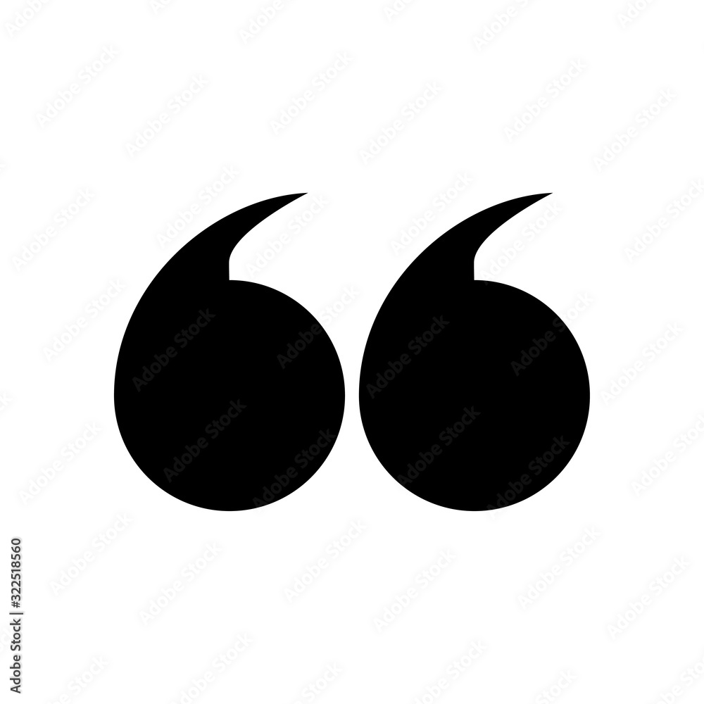 quote icon design vector logo template EPS 10 quote icon design vector logo template EPS 10