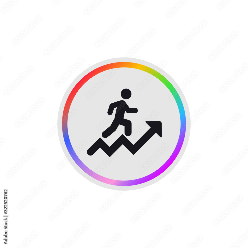 Financial Growth - Modern App Button Financial Growth - Modern App Button