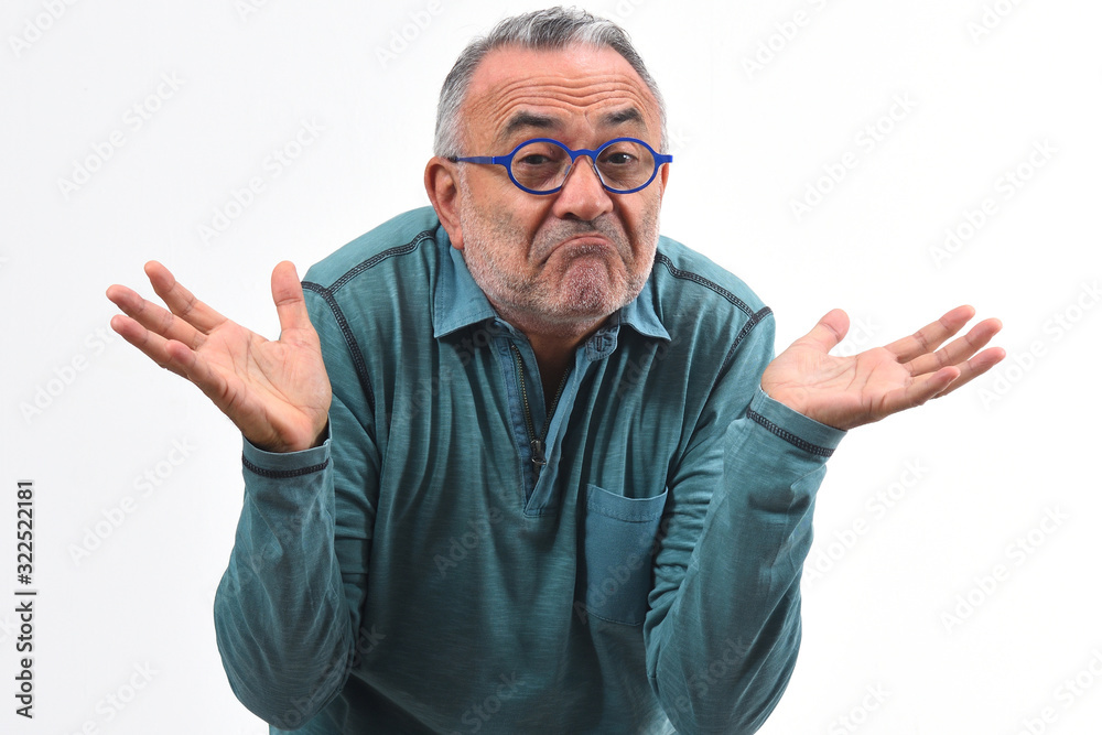 man with an expression of doubt man with an expression of doubt