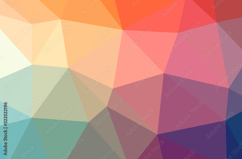 Illustration of abstract Green, Red horizontal low poly background. Beautiful polygon design pattern. Illustration of abstract Green, Red horizontal low poly background. Beautiful polygon design pattern.