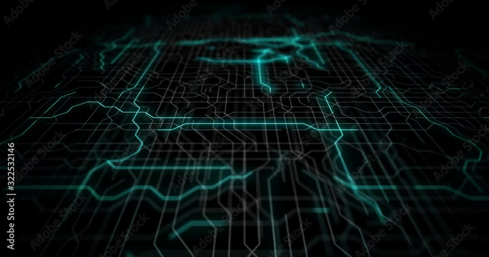 4K seamless loop of Circuit board, Motherboard, Digital chip. Tech science background. Integrated communication processor. Information component with bokeh. 3D Render computer hardware technology 4K seamless loop of Circuit board, Motherboard, Digital chip. Tech science background. Integrated communication processor. Information component with bokeh. 3D Render computer hardware technology
