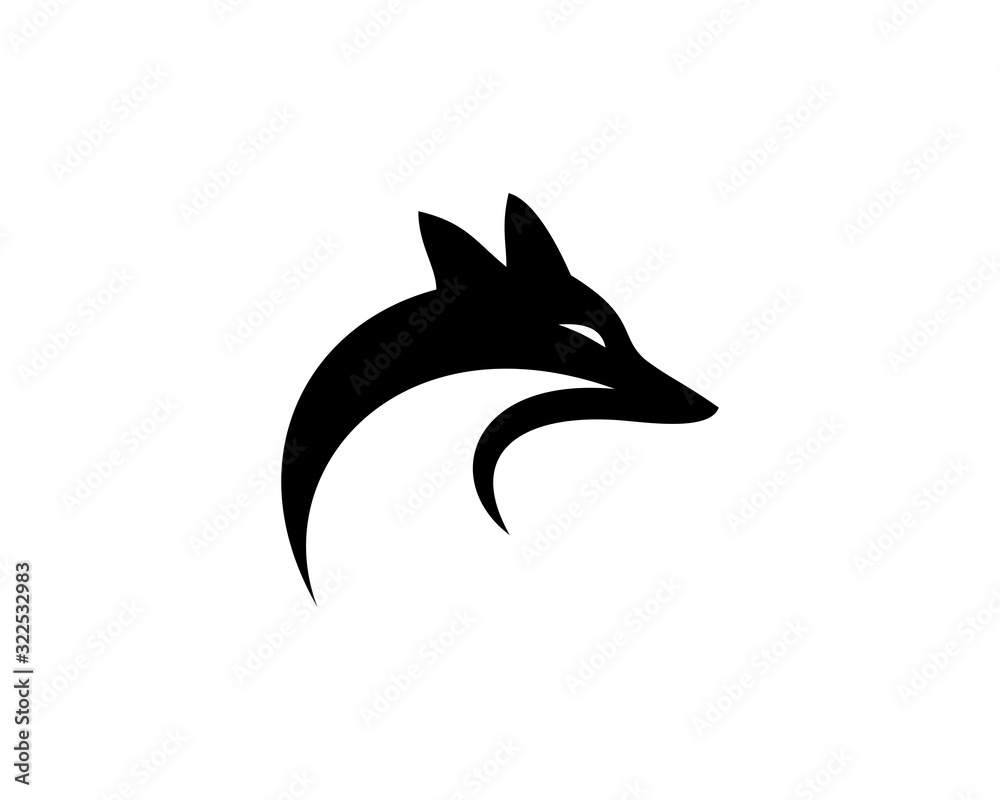 Abstract Fox Head Abstract Fox Head