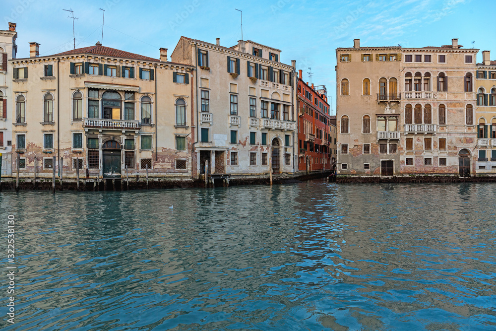 Empty Grand Canal Venice