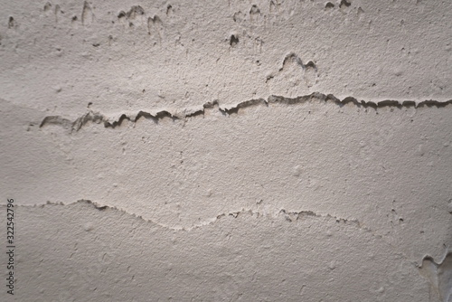 Gray Plaster Texture. Background Of Putty 