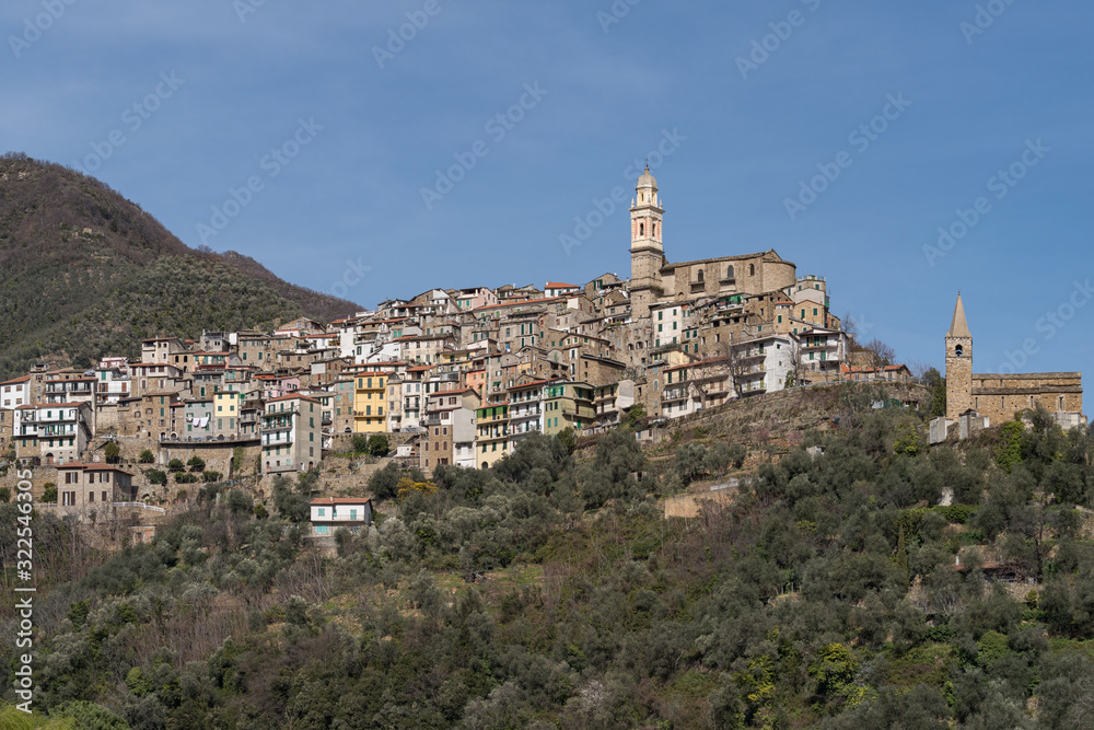 Montalto ancient village, Liguria region, Italy