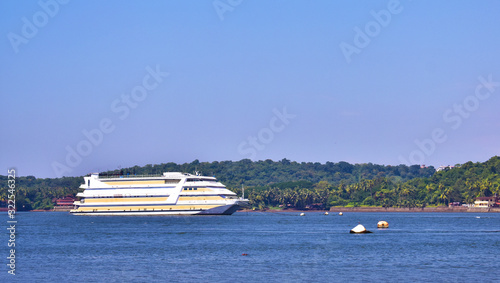 Luxury Floating Casino ship in Mandovi River in Goa