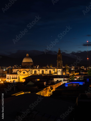Noche en Zamora Michoacan, Mexico. © Adrian