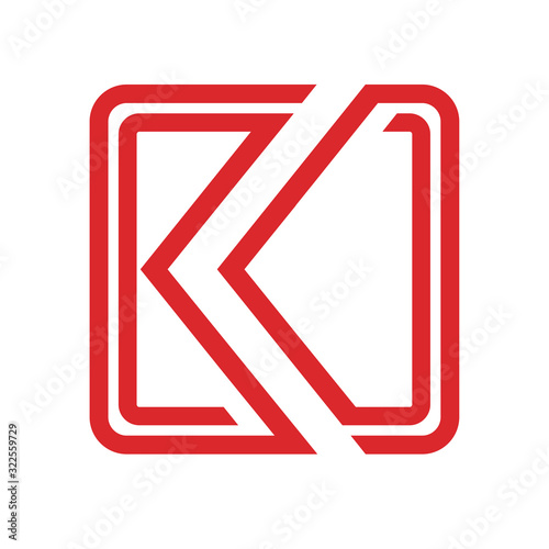 K logo