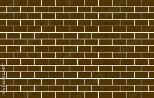 Vector Brick Wall Pattern and Wallpaper