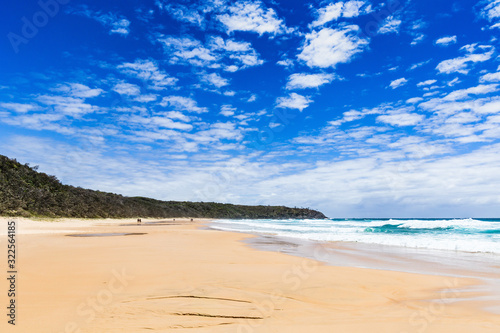 Beautiful view of Alexandria Bay Noosa National Park Queensland  Sunshine Coast  Australia.
