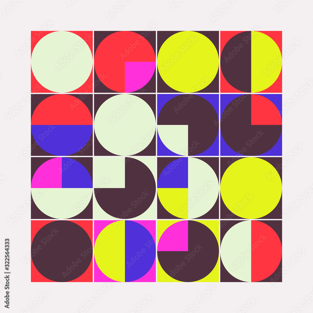 Retro Future Abstract Vector Pattern Retro Future Abstract Vector Pattern