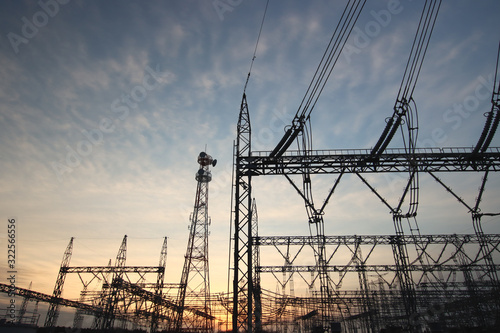 変電所　栃木県茂木町