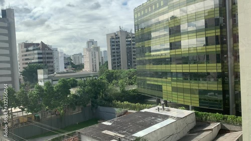 São Paulo, Brazil, February 25, 2020: Video of a beautiful architectural project for a skyscraper, one of the tallest in the country in a privileged financial region
