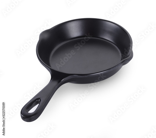 frying pan isolated on white background