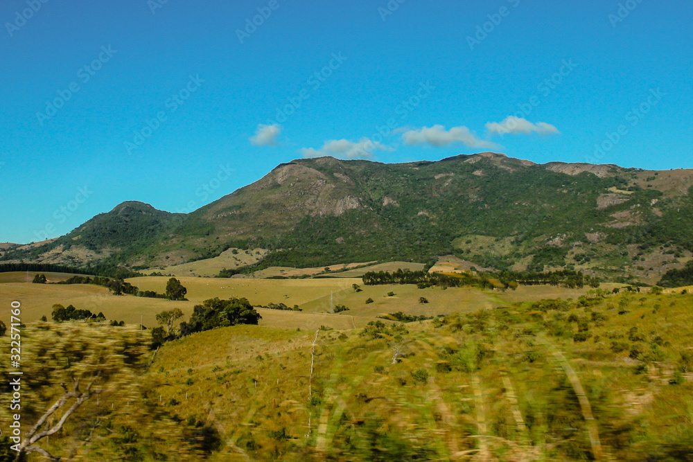 landscape in the mountains