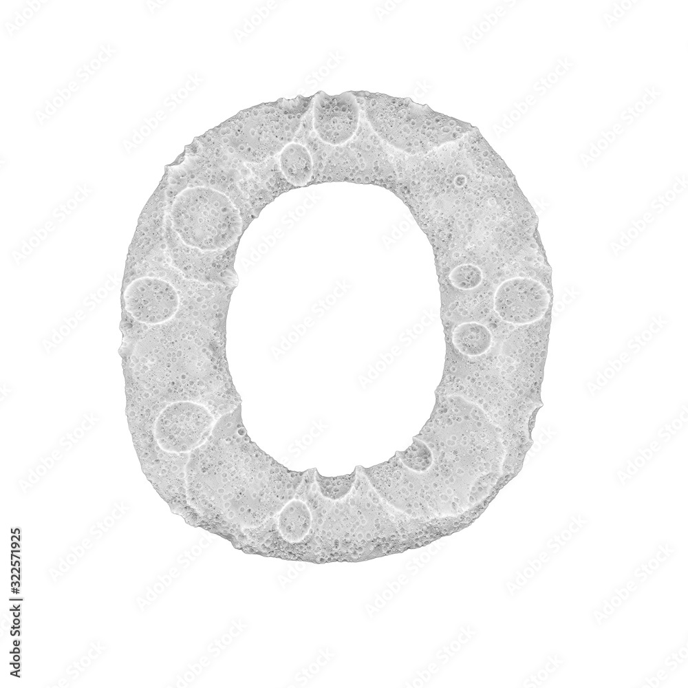 Moon stylized Letter Moon stylized Letter