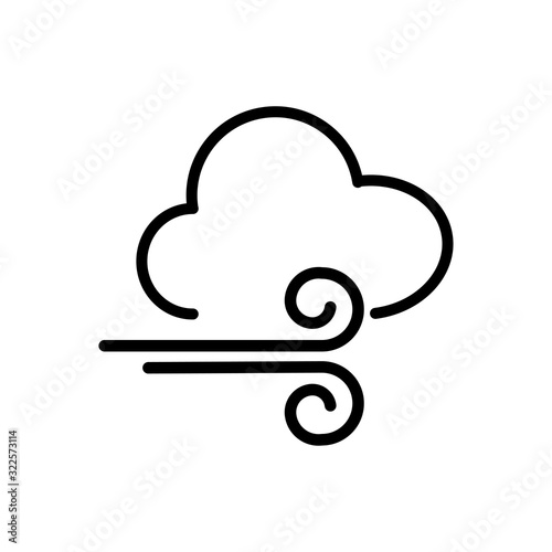 windy icon design vector logo template EPS 10