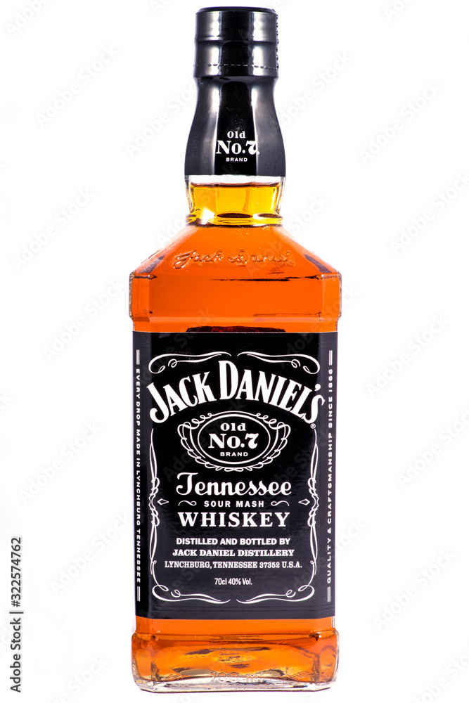 Bottle of Jack Daniels Stock Photo Adobe Stock