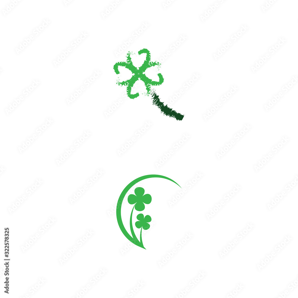 Clover Logo Template vector symbol Clover Logo Template vector symbol