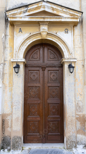 old door of church © Vaggelis