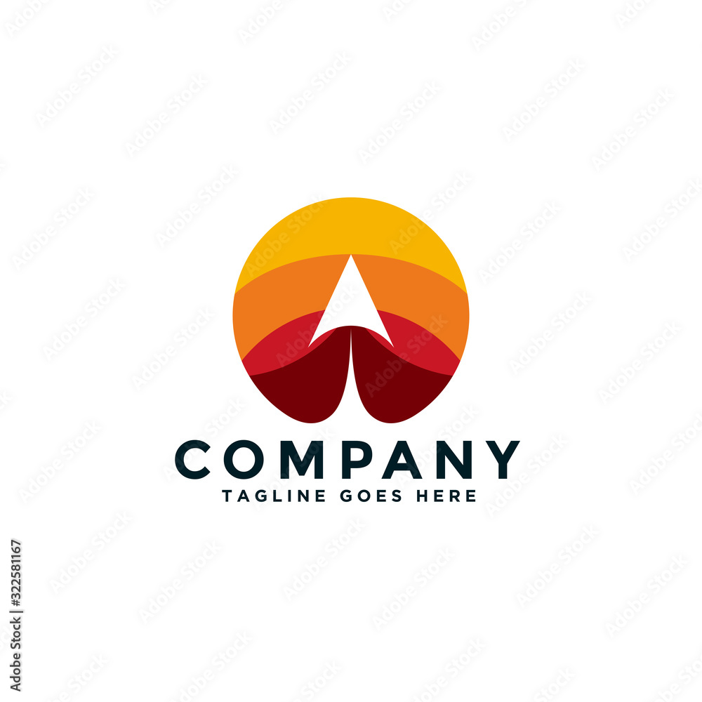 Rocket Startup Logo Icon Design, Abstract Business Corporate Identity Symbol Rocket Startup Logo Icon Design, Abstract Business Corporate Identity Symbol